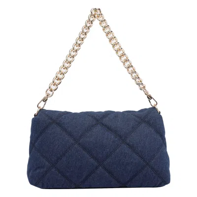 Liu •jo Crossbody Bag Chain Strap In Blue