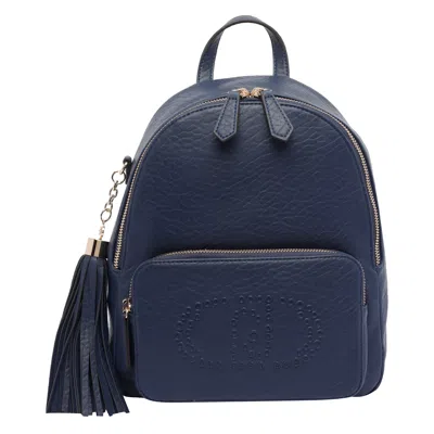 Liu •jo Versatile Backpack Featuring Multiple Elements In Blue