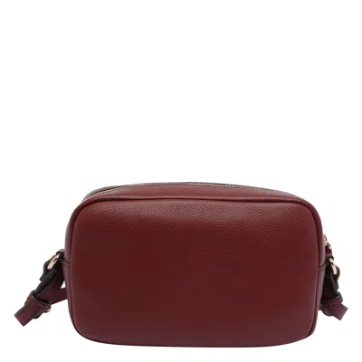 Liu •jo Small Logo Camera Bag With Adjustable Strap In Red