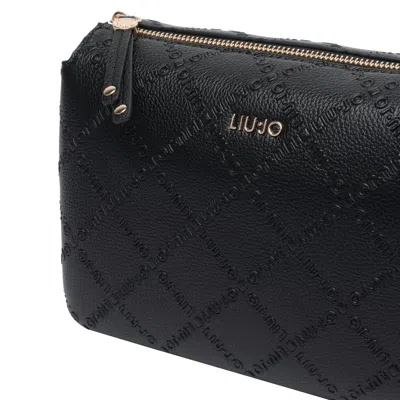 Liu •jo Versatile Crossbody Bag Adjustable Strap In Black
