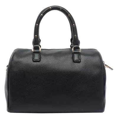 Liu •jo Cross-body Satchel Studded Handles In Black