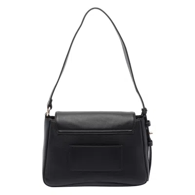 Liu •jo Medium Logo Hobo Bag With Adaptable Strap In Black