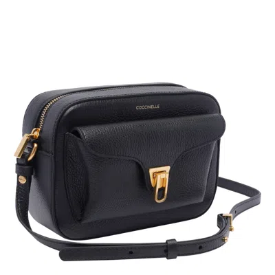 Coccinelle Beat Soft Crossbody Bag In Black