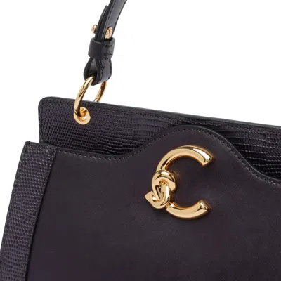 Coccinelle C-me Bimateri Crossbody Bag In Black