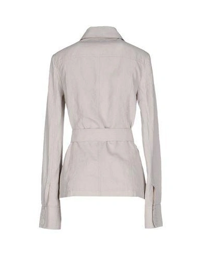 Shop Michael Kors Blazer In 淡灰色