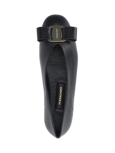 Ferragamo Vanna Ballet Flats In Multi