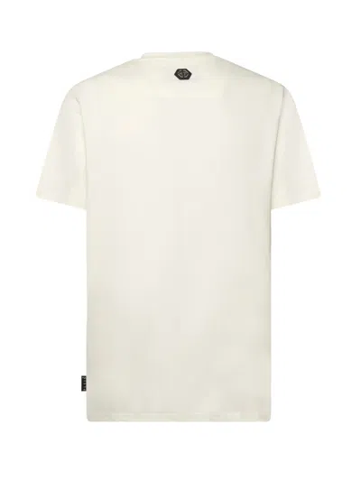 Philipp Plein 'stripes' T Shirt In Neutral