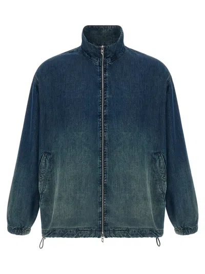 Diesel Jacket In Recycled Nylon Taslan In Black