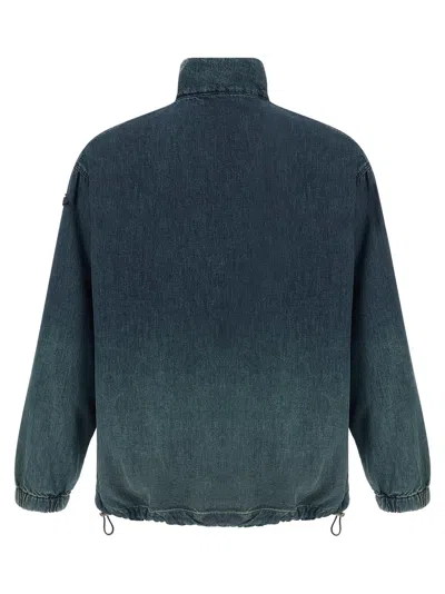 Diesel Jacket In Recycled Nylon Taslan In Black