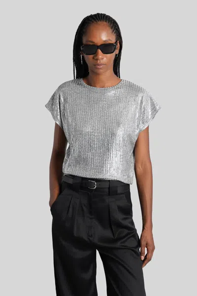 Iro Tarra Topwear In Grey Polyester In Gray