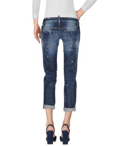 Shop Dsquared2 Denim Pants In 蓝色