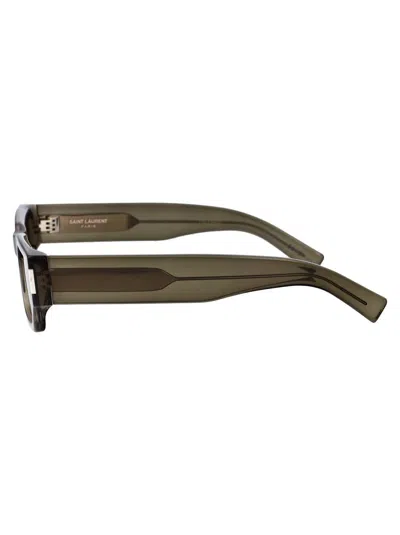 Saint Laurent Eyewear Sunglasses In Animal Print