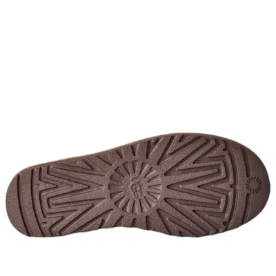 Ugg Womens Mid Brown Classic Micro Suede Boots Eur 37 / 4 Uk In Brown