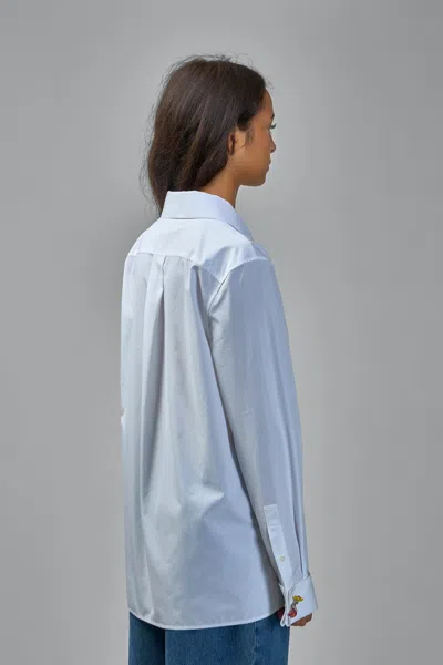 Loewe Embellished Shirt In Blue