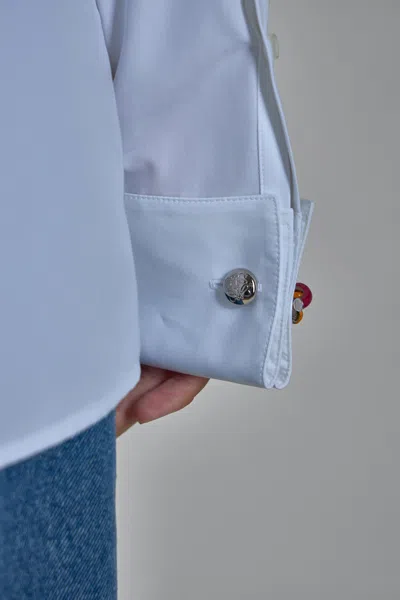 Loewe Embellished Shirt In Blue