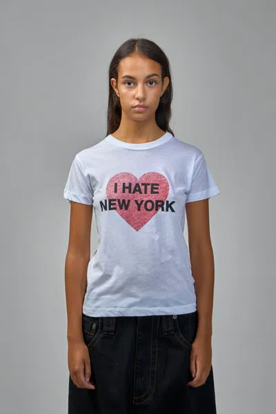Vaquera I Have Ny T-shirt Knit In White
