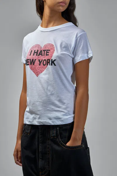 Vaquera I Have Ny T-shirt Knit In White