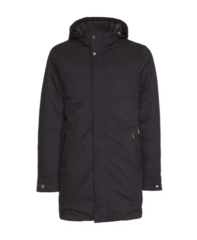 Moorer Vermont Technical Fabric Parka In Black