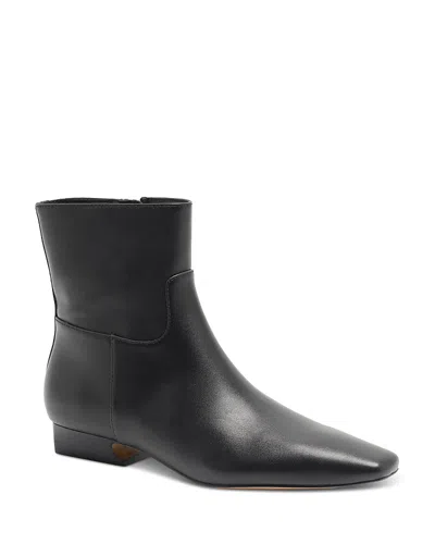 Free People Easy Does It Vegan Boots Black In Black