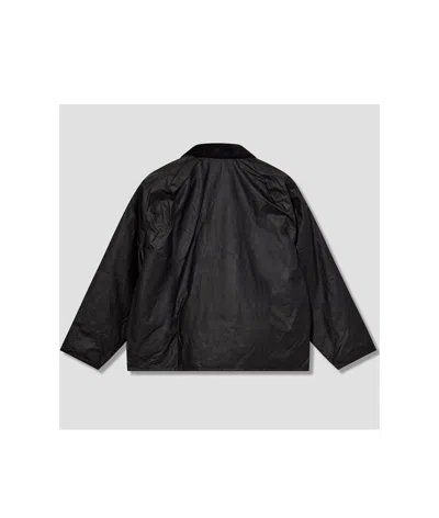 Barbour Long-sleeved Casual Jacket In Black