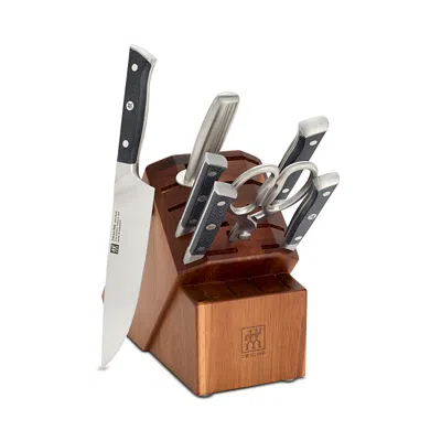 Zwilling Spectrum 8 Piece Knife Block Set In Black