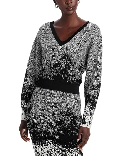 Hugo Boss Sweater Boss Woman Color Multicolor In Gray