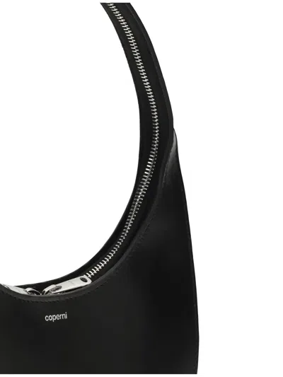 Coperni Soft Swipe Bag In Black