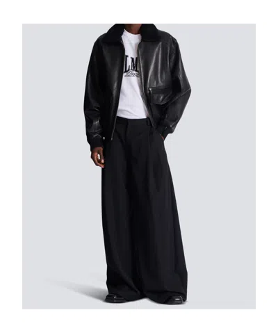 Balmain College Flock T-shirt In Animal Print