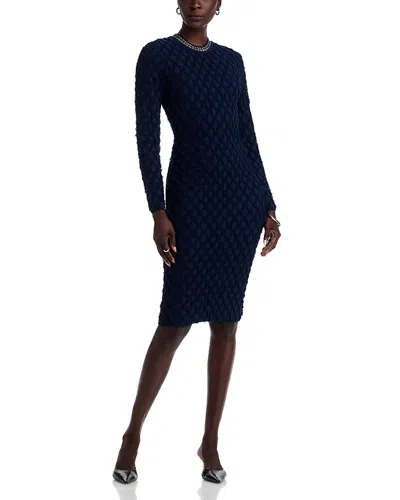 Kobi Halperin Apollo Fringed Chain-trim Dress In Blue