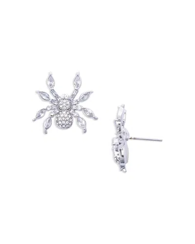 Baublebar Crystal Creeper Spider Earrings In Metallic