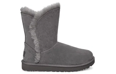 Ugg (wmns)  Classic Short Fluff High-low Fleece Lined Gray