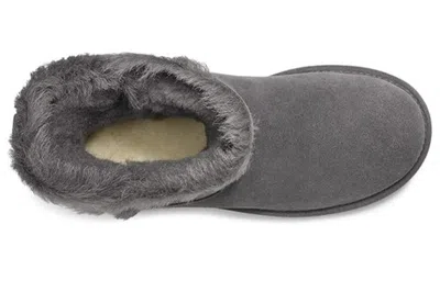 Ugg (wmns)  Classic Short Fluff High-low Fleece Lined Gray