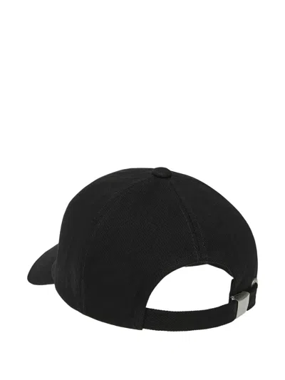 Rest&recreation Logo-embroidered Cap In Black