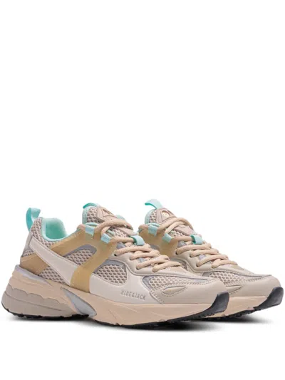 Hide & Jack Mesh-panelled Chunky Sneakers In Multi