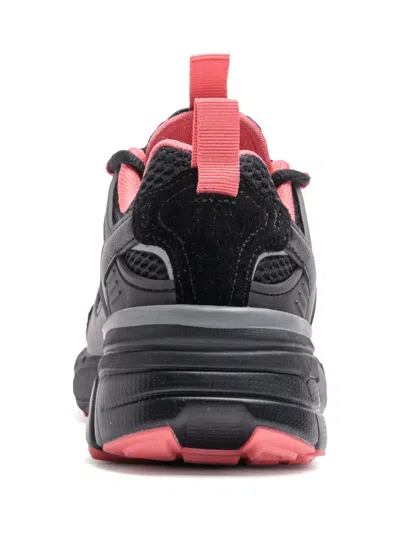 Hide & Jack Logo-detail Sneakers In Black