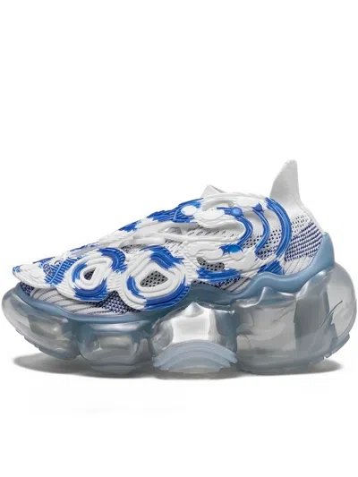 漩涡图案半透明运动鞋