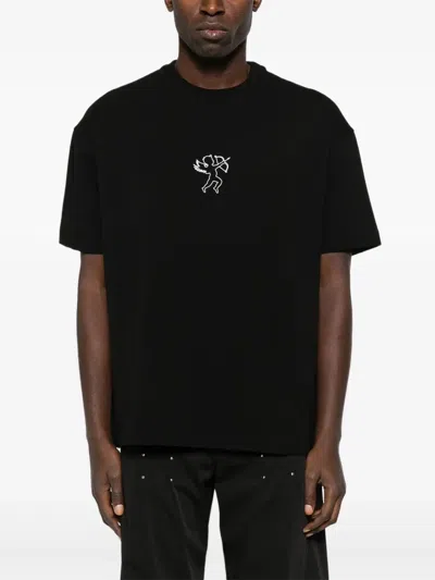 Hamza Cupid T-shirt In Black