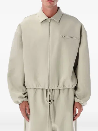 Essentials Welt-pocket Jacket In Neutral
