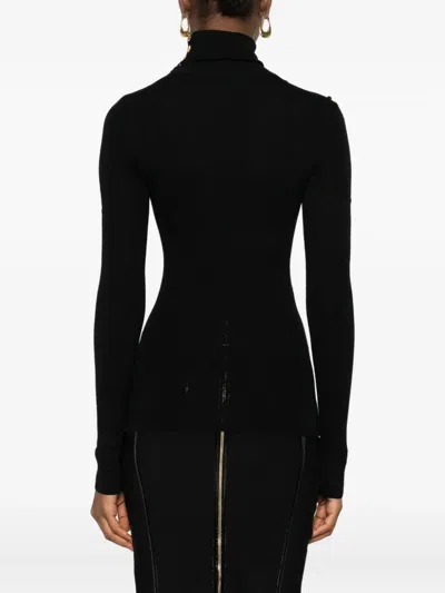 Elisabetta Franchi Sweater In Black