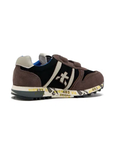 Premiata Sky Sneakers In Brown
