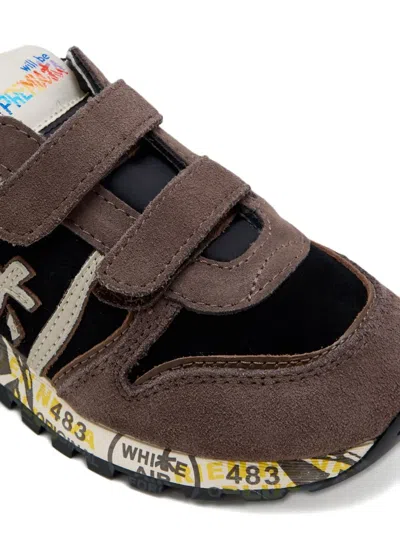 Premiata Sky Sneakers In Brown