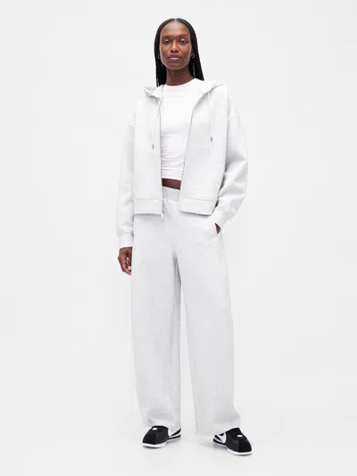 Gap Fit Barrel Sweatpants In White