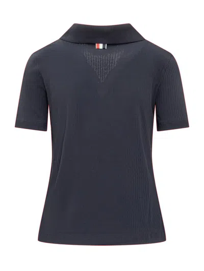 Thom Browne Polo In Blue