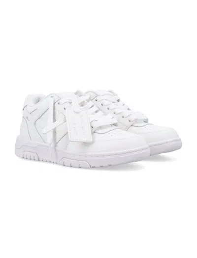 Off-white Total White Out Of Office Woman's Sneakers In White