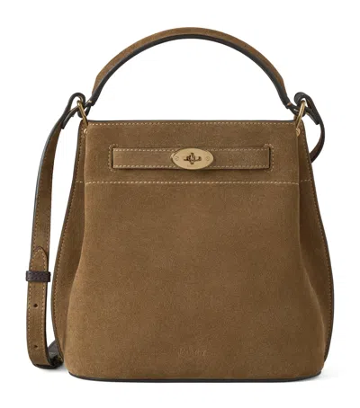 Mulberry Islington Bucket Salcombe Sand In Brown