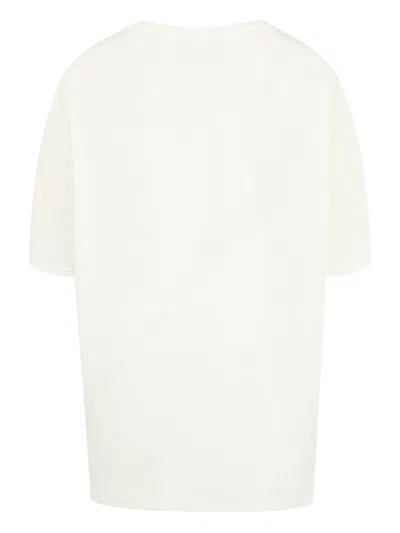 R13 Leave Me Alone Relaxed Tee In White