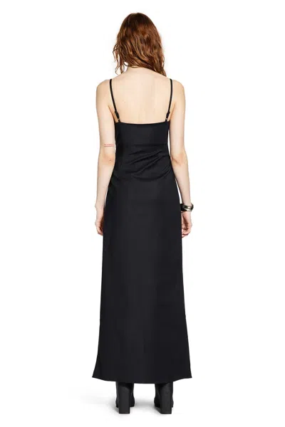 Coperni Garter Belt Dress In Black