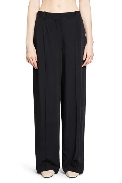 Totême Toteme Jeans With Straight Legs In Black