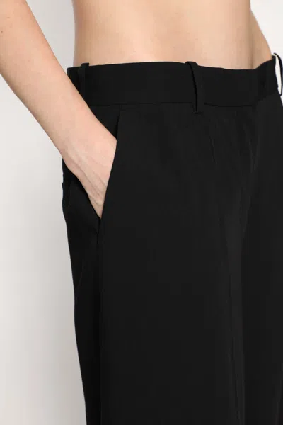 Totême Toteme Jeans With Straight Legs In Black