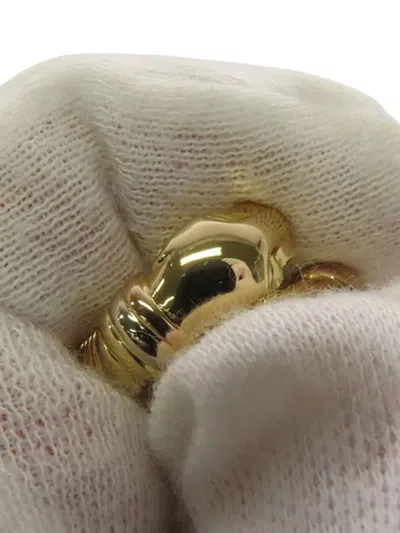 Pre-owned Cartier 2000-2010 18k Tricolor Gold Panthere De  Ring